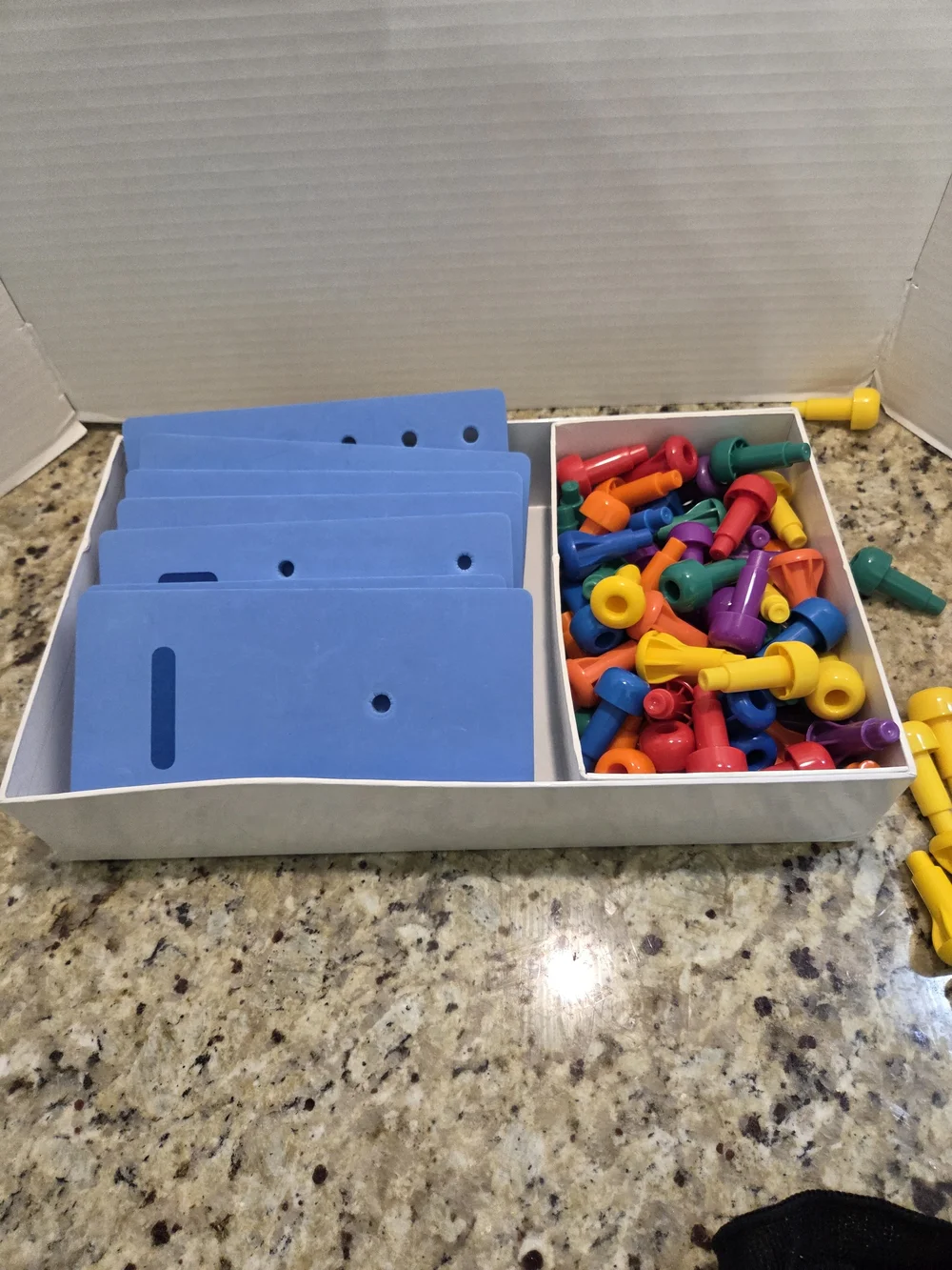 Lakeshore Peg Number Boards Counting Math Learning Set Pegboards Ages 3+